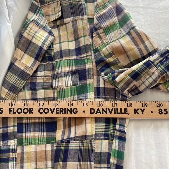 Women’s madras plaid blazer - Picture 6 of 6